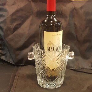 VINTAGE CRYSTAL ICE OR WINE BUCKET